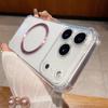 For IPhone 17air Airbag Shockproof Transparent TPU Magnetic Wireless Charging Case Cover for IPhone 17 16 15 14 13 12 Pro Max