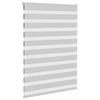 Zebra Roller Blind, Light Grey, Fabric Width 95.9 Cm, Polyester