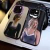 Jennifer Lawrence Phone Case For iPhone 17,16,15,14,13,12,11 Plus,Pro Max,XS,Colorful Silver Black Cover