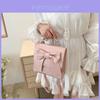 Fashionable Butterfly Knot Shoulder Bag Trendy Street Style Pu Material Versatile Backpack