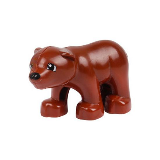Gegele Lego-Compatible Building Blocks: Large Particles & Small Animal Accessories - Ocean, Zoo, Dinosaur Educational Toys