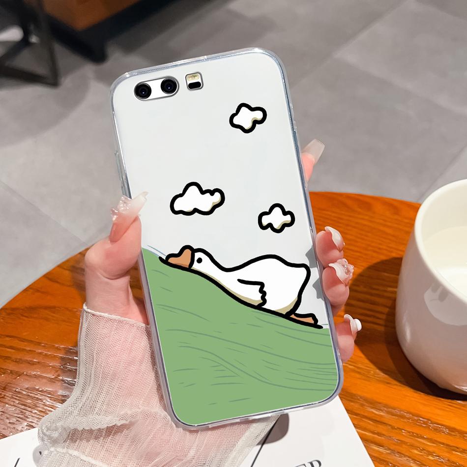 Per Huawei P10 Lite P10 Plus Custodia per Telefono Stile Casual Fantasie Silicone Morbido TPU Trasparente Leggera Copertura Per Huawei P 10+ Funda