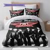 Name Custom Band Poster Aerosmith Pattern Bedding Set Quilt Cover Pillowcase Home Decor Gift (1 * duvet cover + 2 * pillowcase, without core)