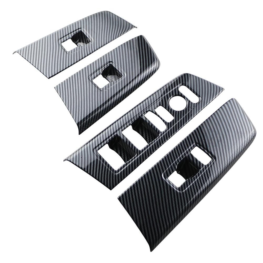 For Honda CR-V CRV 2023 2024 2025 RHD Window Lift Switch Button Panel Cover 4Pcs Decoration Sticker Trim Interior Accessories