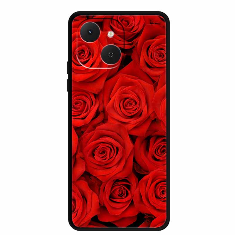 Phone Cover For Tecno Spark 40C Cases Silicone Bumper Lovely Soft TPU Coque for Spark 40 C Funda Tecno Pop 10 Pro Protector Case