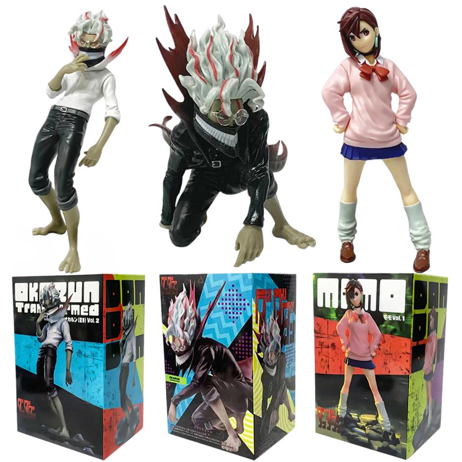 Hit Product Anime Dandadan Ayase Momo Takakura Ken Highway Granny Transformed Assembly Pvc Model Toys Action Figures Gifts