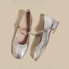 Comfortable and Elegant Round Toe Mary Jane Shoes for Women Summer  Vacation Quick Delivery Trend 39 Solid Color Woman Flats