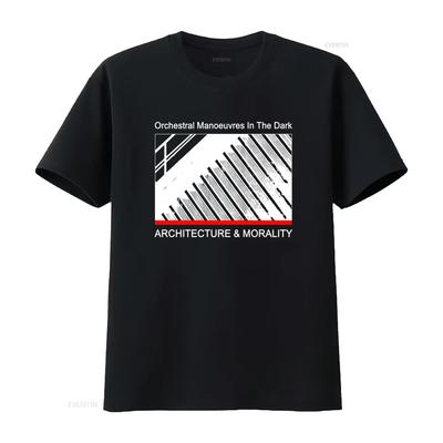 Orchestral Manoeuvres in the Dark T-Shirt OMD Architektur Moral Wave Synth-Pop Design vinta