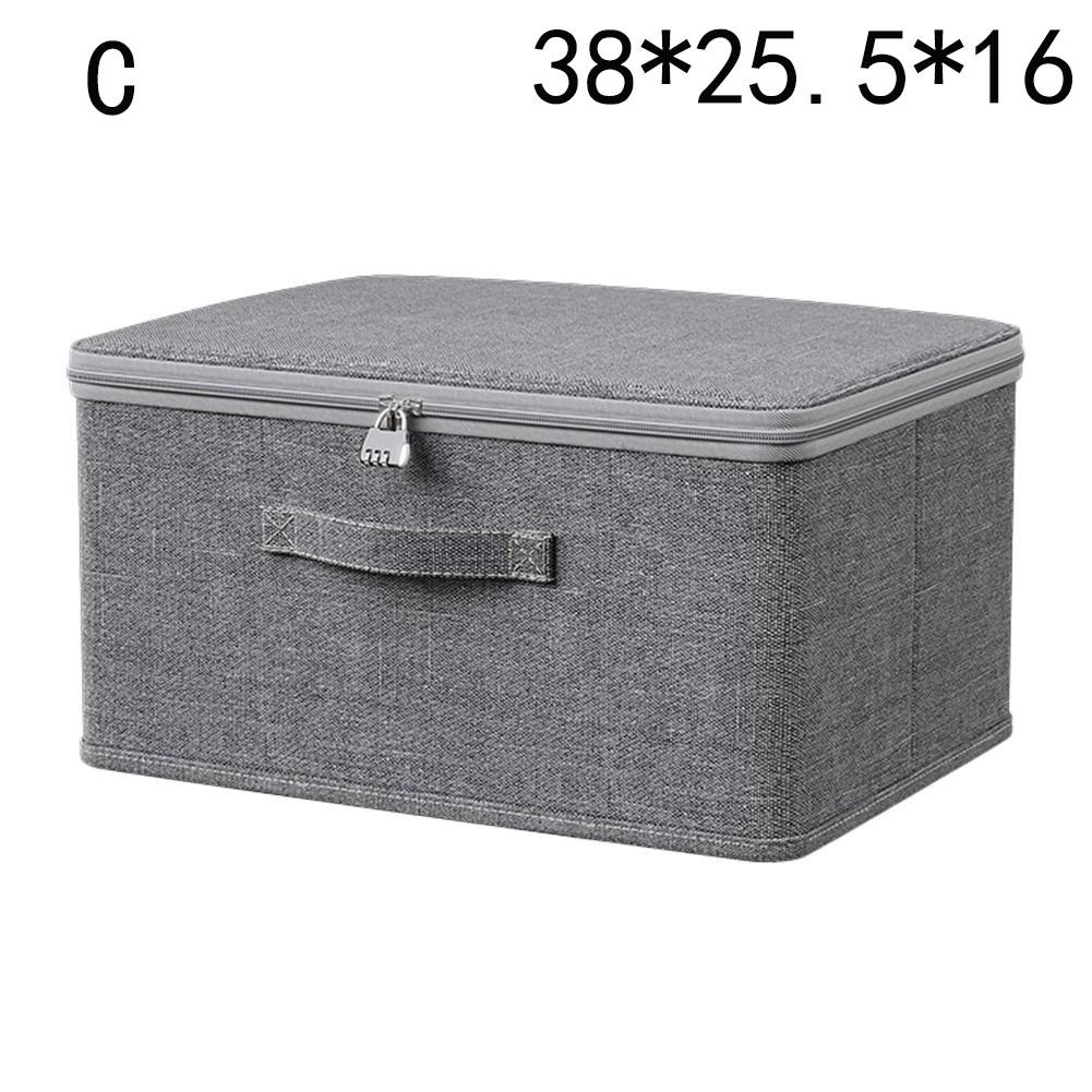 Foldable Storage Box Multi-Purpose Closet Organizer For Spacious And Durable Clothes Storage Trunks For Home Organization