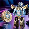 Non-Toxic Finger Spinner Fidget Toys Transform Sensory Creative Antistress Toy Finger Gyro Gift Transforming Chain Robot Spinner