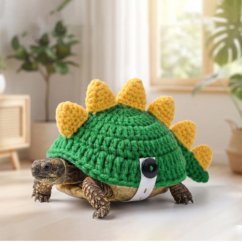 Photo Styling Shell Costume, Soft Fiber Apparel with Crests-Back Detail and Easy Wear Tab for Indoor Activity Use