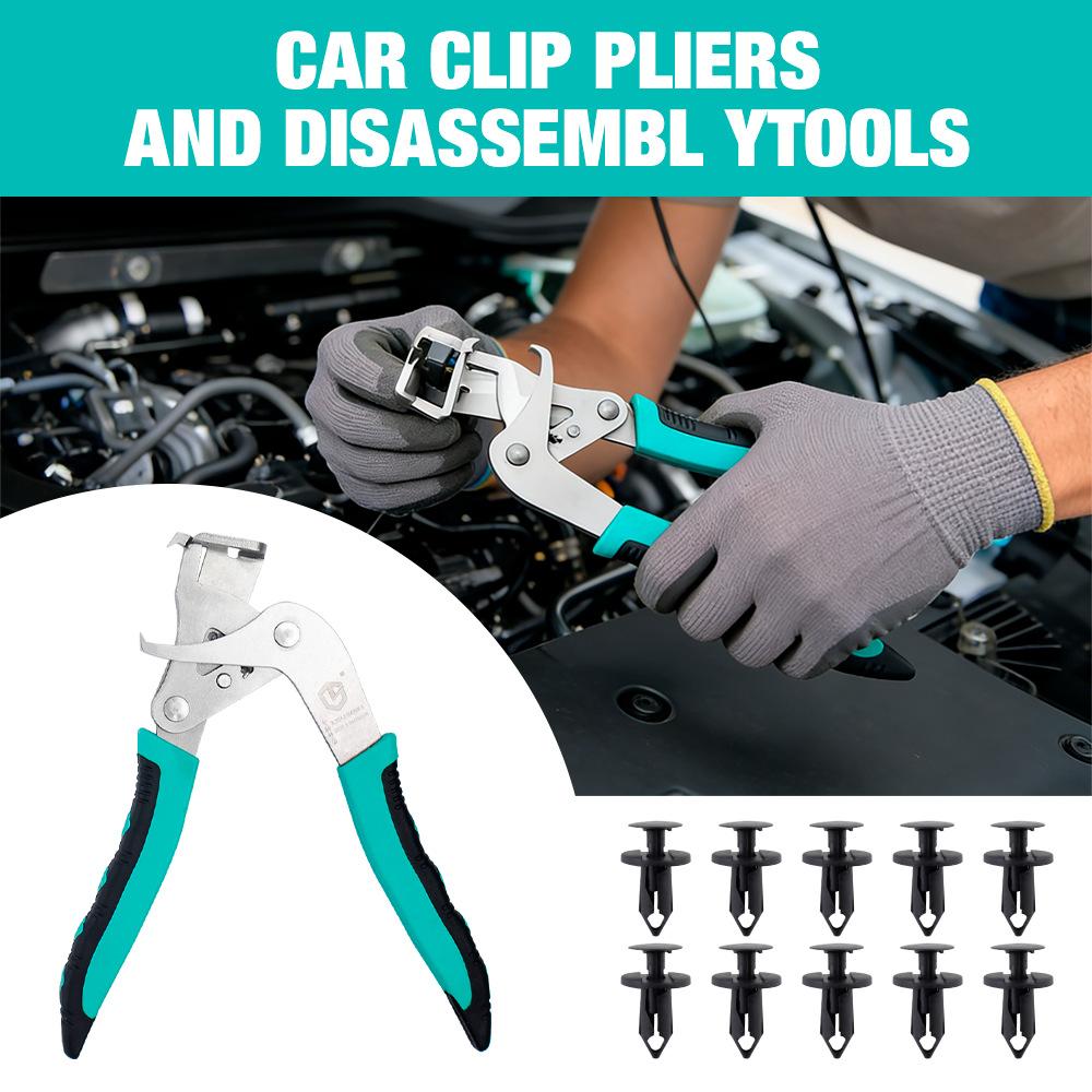 Car door panel buckle disassembly pliers, car buckle pliers, compact, portable and thick, 6 inches 8 inches, quick disassembly buckle pliers