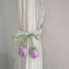 Pearl Chain Tulip Curtain Straps Magnetic Curtain Buckle Fashion Window Ties  Wedding Room