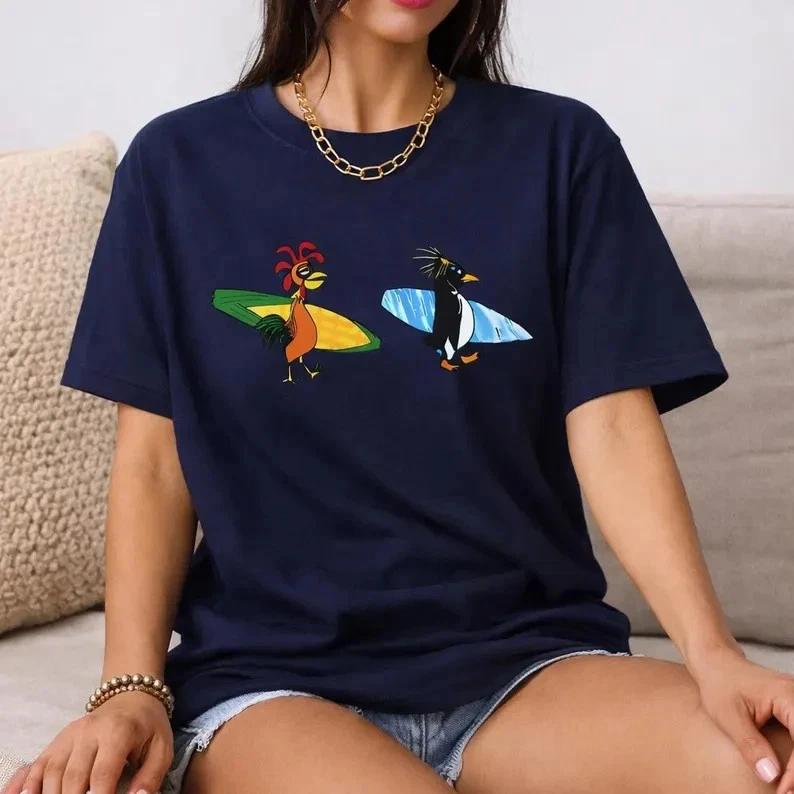 Cody Maverick & Chicken Joe Surfs Up Unisex T-Shirt 4XL