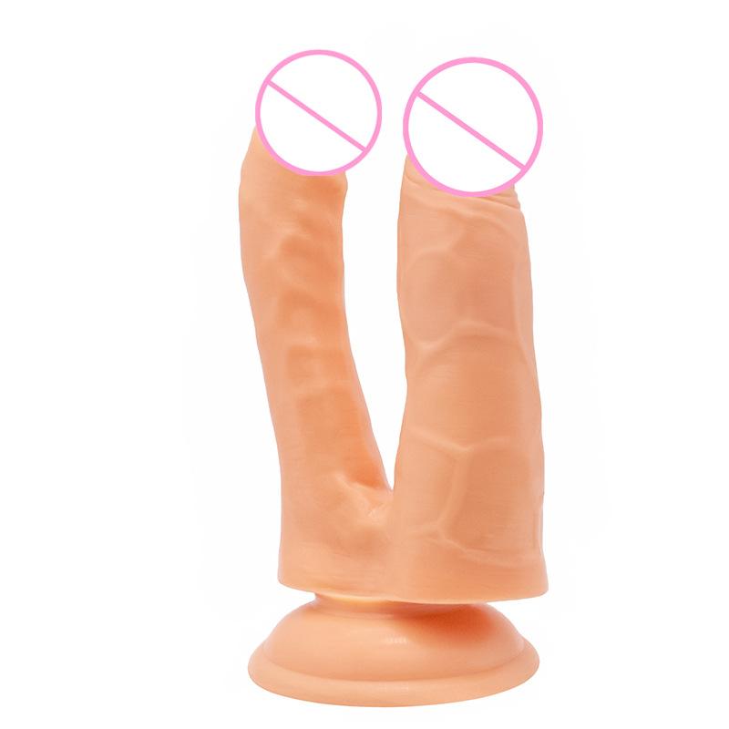 Size Double Head Dildo U-Shaped Small Dildo Female Masturbation Erotic Shaped Dildo