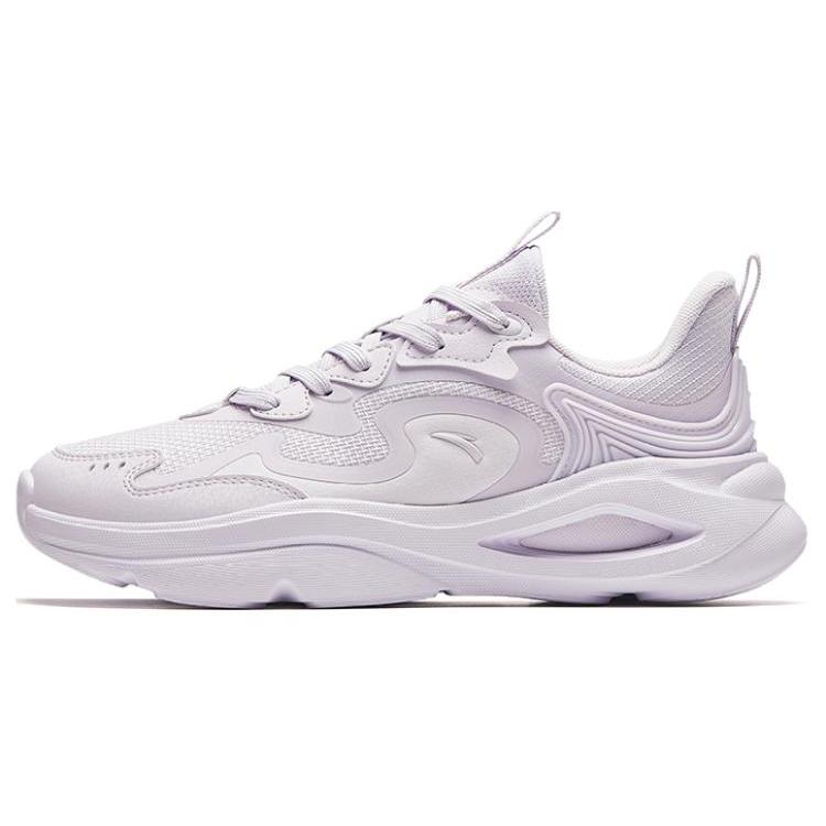 

Anta Chao Bai 5.0 Non slip Lightweight Low top Casual Shoes Women s Purple 122418840-5 36