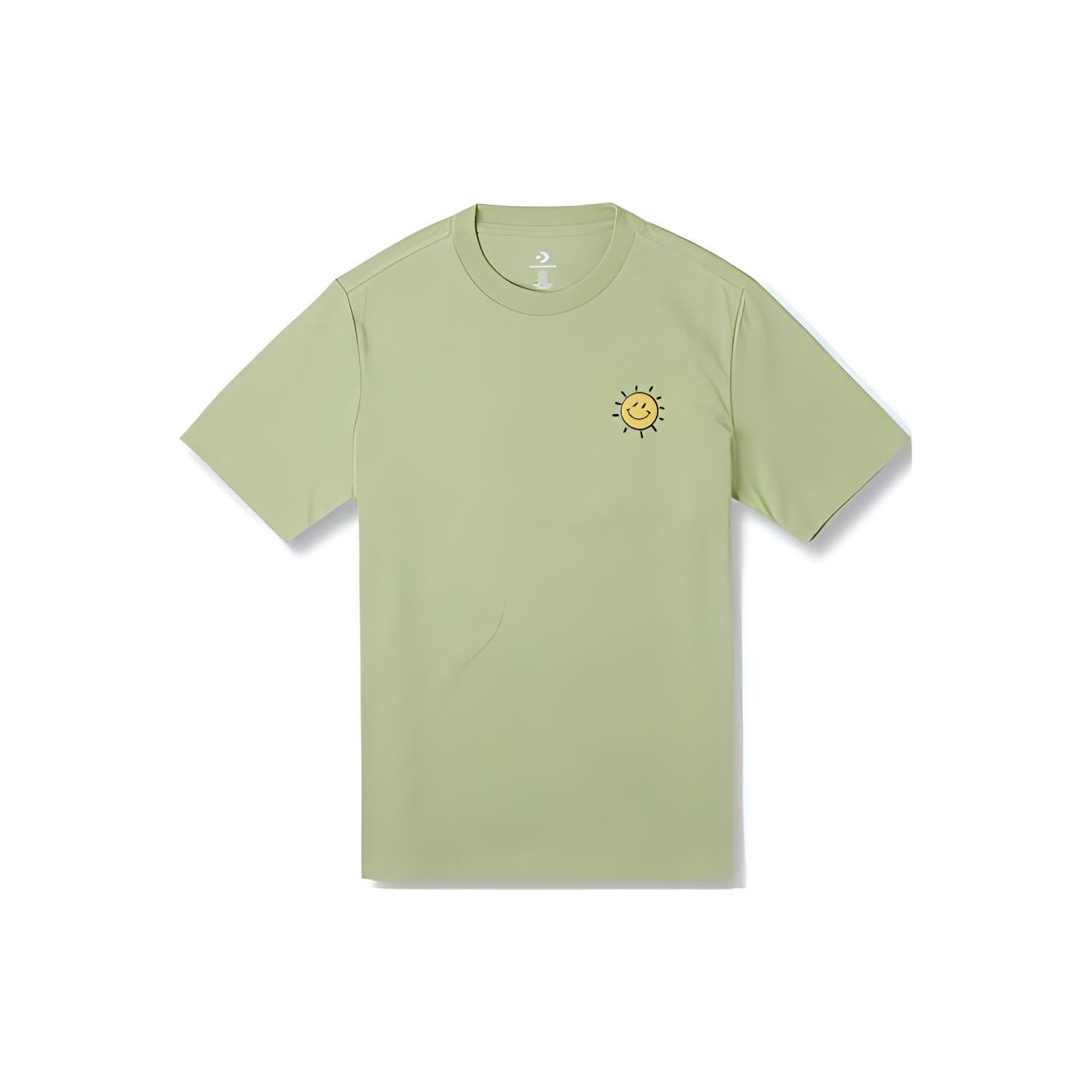 (WMNS) Converse City Escape Tee Asia Sizing Light Geen Women s 10026172-A02 M