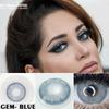 EYEHSARE Color Contact Lenses For Eyes 2pcs Natural Colored Lens Blue Pink Beauty Contact Lenses Eye Yearly Cosmetic Color Lens