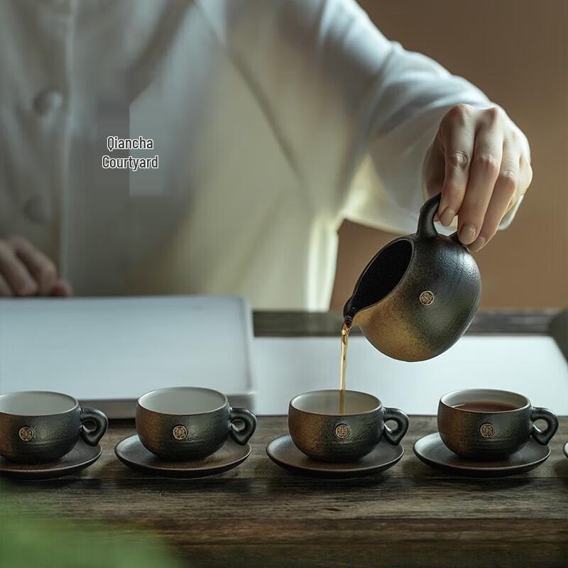 Wanqiantang Edenus Traditional Ceramic Kung Fu Tea Set