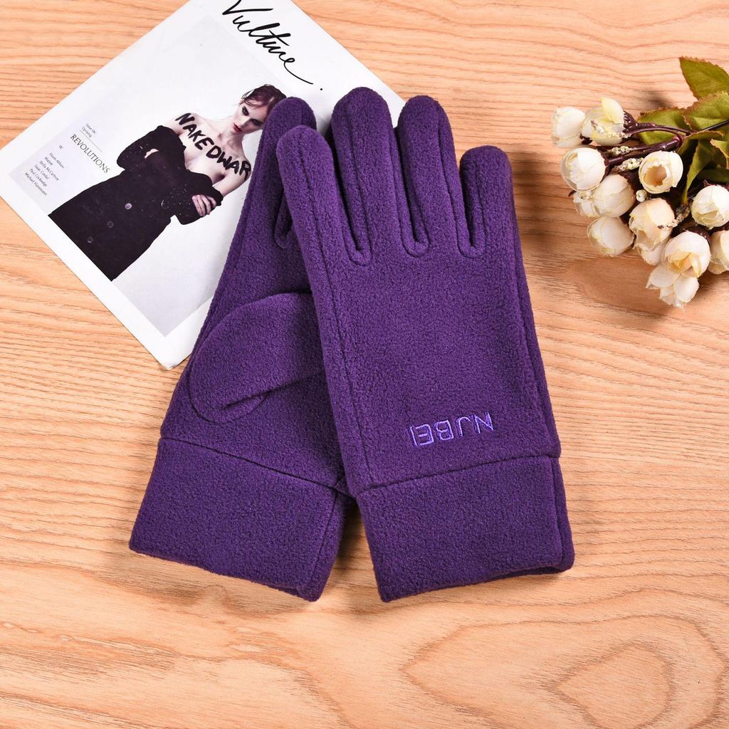 Unisex Fleece Cold-Proof & Warm Commuting Gloves for Autumn/Winter – Ideal for Running, Walking & Cycling