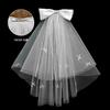 Fairy Forest Style Bow Hair Clip for Brides