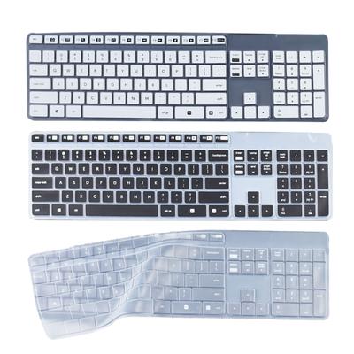 Silikonové chrániče klávesnice Kryt pro K235 K375 MK235 MK315 Notebook Odolný proti prachu a polití Průhledná fólie