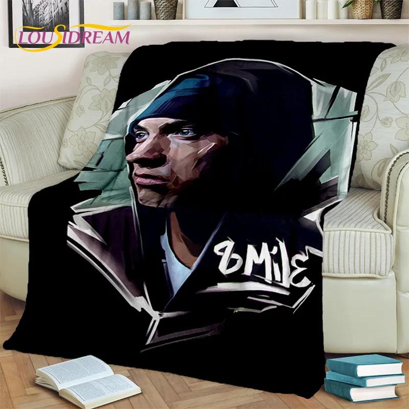 Hip Hop Rapper Art Legend Star 3D Blanket,Soft Throw Blanket for Home Bedroom Bed Sofa Picnic Travel Office Cover Blanket Kids