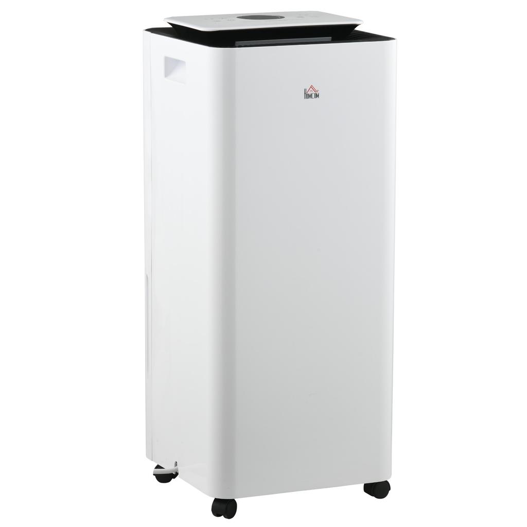 3500mL Portable Dehumidifier with Air Purifier, 24H Timer, 5 Modes, 16L/Day, for Home Laundry, White