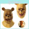 Terrifying Brown Bear Mask Perfect For Halloween Parties And Costume Performances