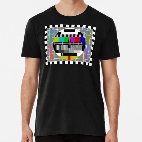 TV Test Pattern  S to 5XL Made in the AU/USA T-Shirt