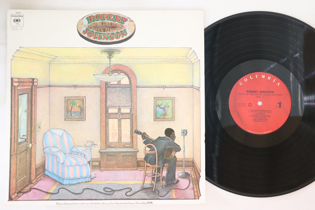 LP Record ROBERT JOHNSON - King Of The Delta Blues Singers Vol PC30034 COLUMBIA 1998 US Blues Used