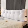 Triangular Dormitory Headboard Cushion Solid Color Thicken Double Pillow Soft Waist Protection Sofa Pillows Tatami Pillow