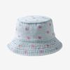 Emboridery Denim Bucket Hat Summer Travel Beach Sun Hats  for Women Men Fresh and Cute Fisherman Hats Wholesale Señora