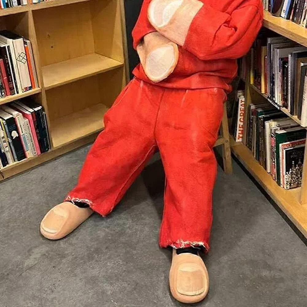 Creative Soft Thumb Slippers, Couple Thumb-Touching Shit-Feeling Slippers