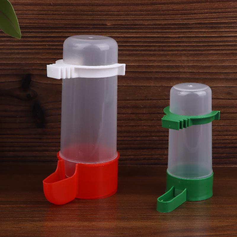 2/4/8/12Pcs Automatic Cage Hanging Parrot Water Dispenser 240Ml Bird Feeder For Small Medium Large Bird Pet Cage Accessories