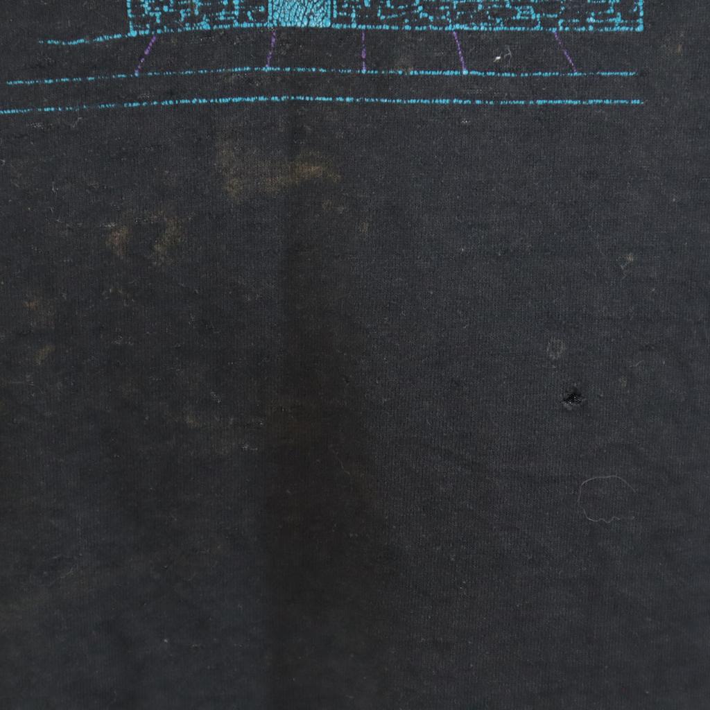 OLD 90s Short Sleeve T-shirt Black Single Stitch Men's Used