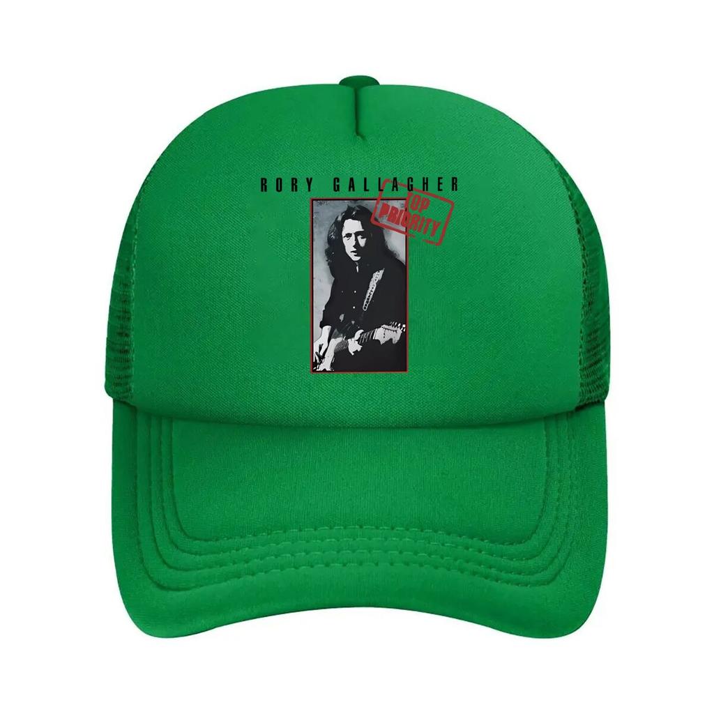 “Rory Gallagher Music, Rock Design” Mesh Baseball Cap