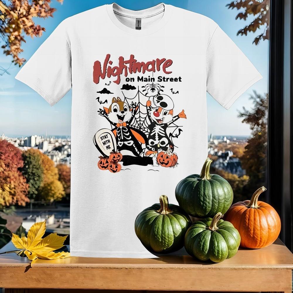 

Halloween Chip And Dale T-shirt Kids Hoodie Men Women Unisex Tshirt SX142 3XL