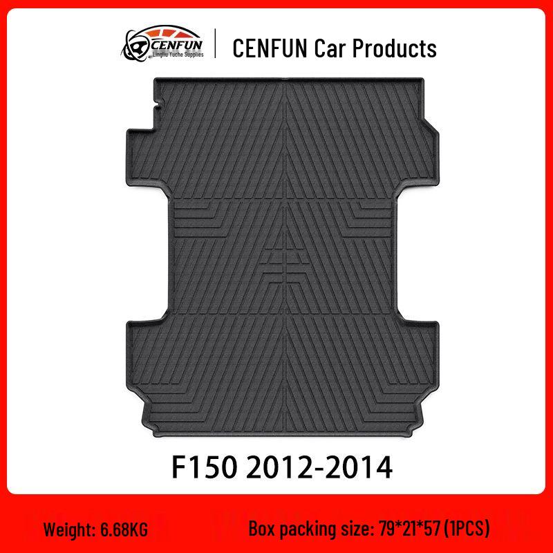 Allwetter-Heckklappen- und Ladeflächenmatte für amerikanische Pick-up-Trucks