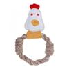 Benji & Flo Hennifer The Chicken Suede Dog Toy