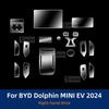 Car Interior Center Console Transparent TPU Protective Film Anti-scratch Sticker For BYD Dolphin MINI EV Seagull 2024