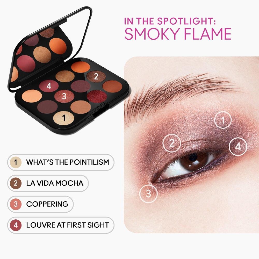 Mac Connect In Colour Eye Shadow Palette Future Flame 0.43 Oz