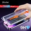 2Pcs HD Tempered Glass Dust Free Installation For Google Pixel 6A 7A 8A 9A Screen Protector For Google 10 9Pro XL Glass Film2