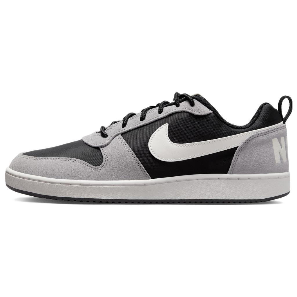 New Nike Court Borough Low Premium 'Black Grey Sail' 844881-005