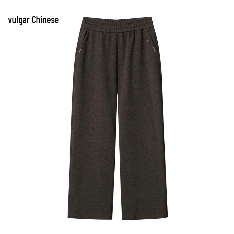 

Women s Fleece-Lined Wide-Leg Casual Pants for Autumn/Winter 3XL