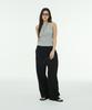 MUTTLETT Linen Moody Wide Pants - Black