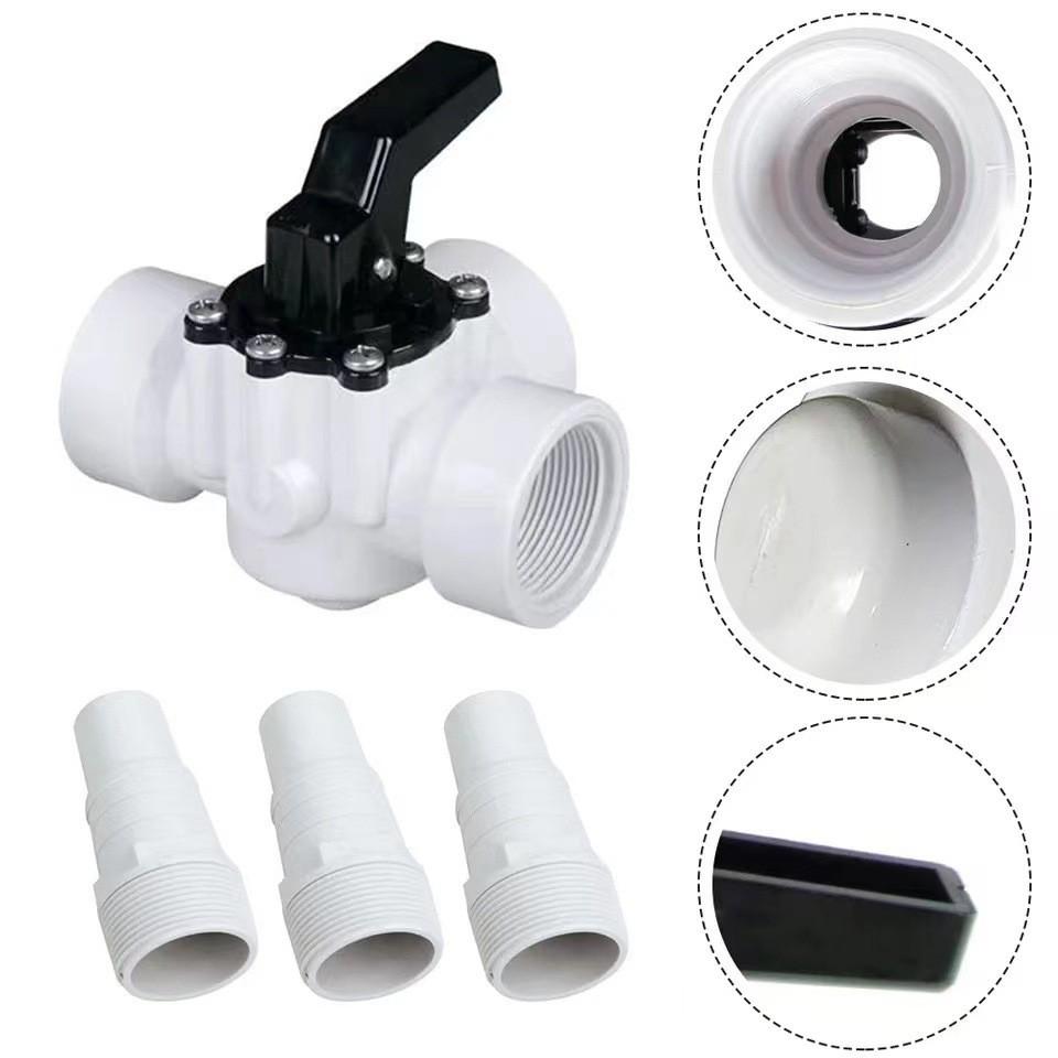 Three Way Valve Pool Swimming Pool Pump Connection Hose Fitting 1711 For Zodiac For 11mm And 18mm Hoses Connection Adapter