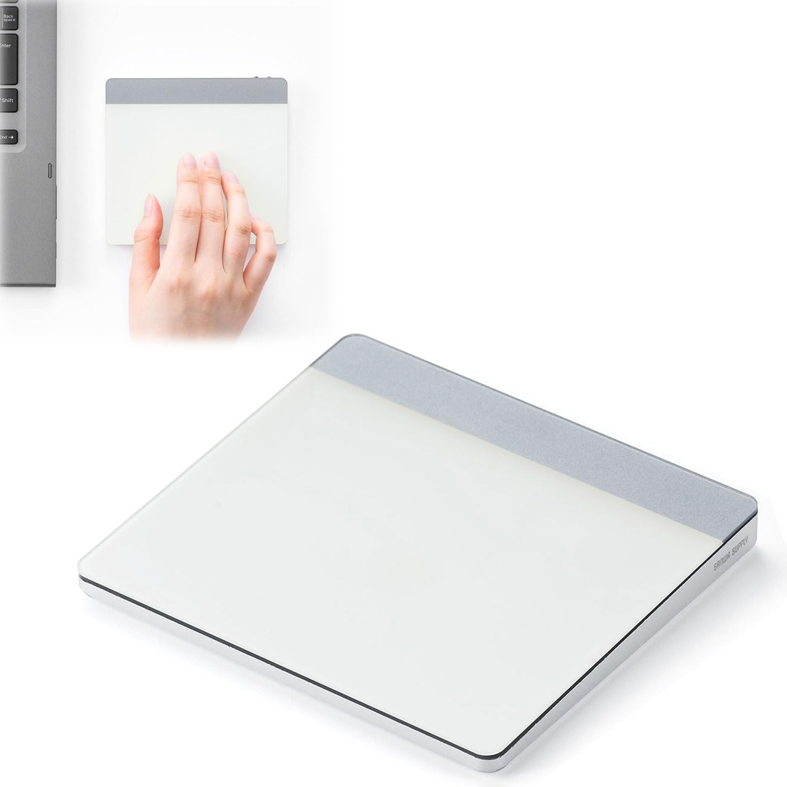 

E-Supply Touchpad Trackpad Touch Mouse, Bluetooth Wireless, Slim, Gesture Function, Multi-Pairing, 400 Count, EZ4-MABT128