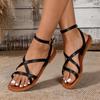 2026 Sommer Damen Übergröße Römische Sandalen mit einem Riemen - Trendy & Vielseitig