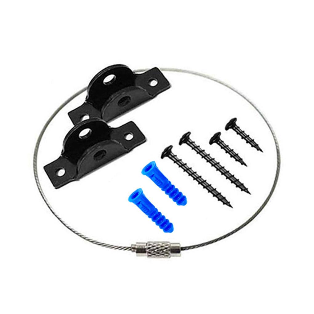 6 Sets Furniture Anti\-Tilting Lock Chain Household Cabinet Book Shelf Hardware Fixed Frame Anti\-Turning Wire Rope